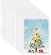 120Pcs 300GSM Natural Cotton Watercolor Paper, 2.5x3.5 Inch Cold Press Artist Paper for Students ...