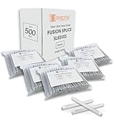 Fiber Optic Fusion Splice Sleeves 60mm x 2.6mm – 500 Pcs Bulk Heat Shrink Protectors for Fusion S...