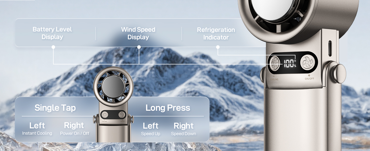 Handheld Portable Fan
