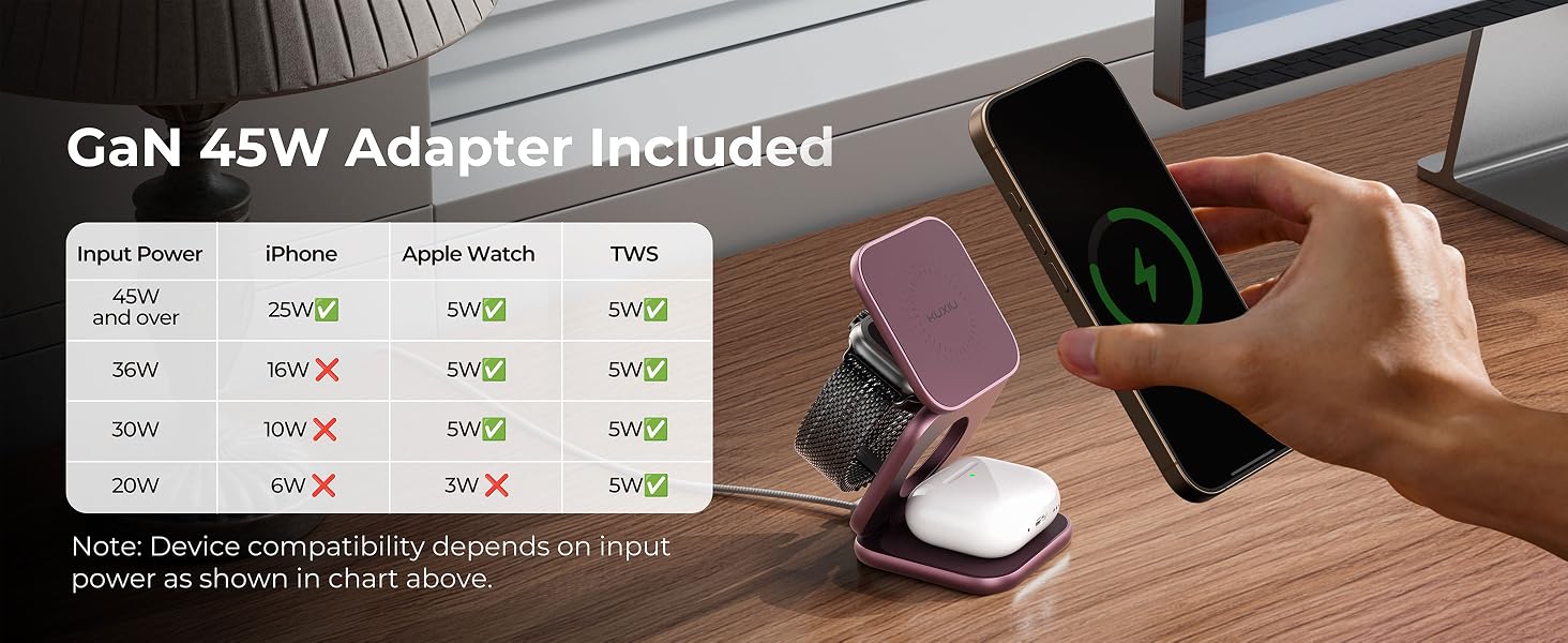 iphone wireless charger phone charger iphone travel charger multiple device charging station