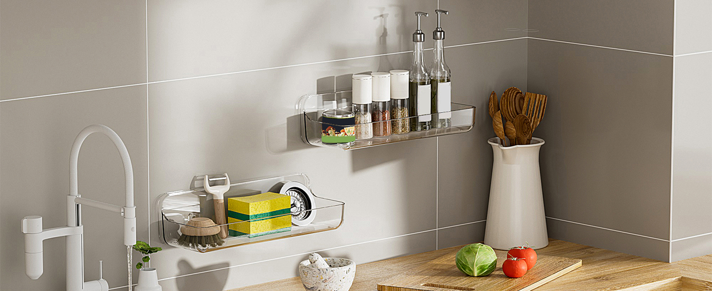 Adhesive Shelf