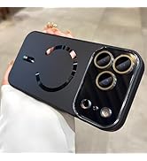 Guppy Magnetic Case for iPhone 17 Pro Max, Compatible with MagSafe, Built-in Glass Camera Lens Pr...