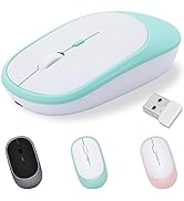 Dolrso Wireless Mouse for Laptop/iPad/MacBook Pro/Air, Bluetooth Mouse,Silent Mouse Portable Slim...