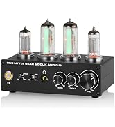 Douk Audio T9 Vacuum Tube Phono Preamp Stereo Turntable Preamplifier with Headphone Output and Tr...