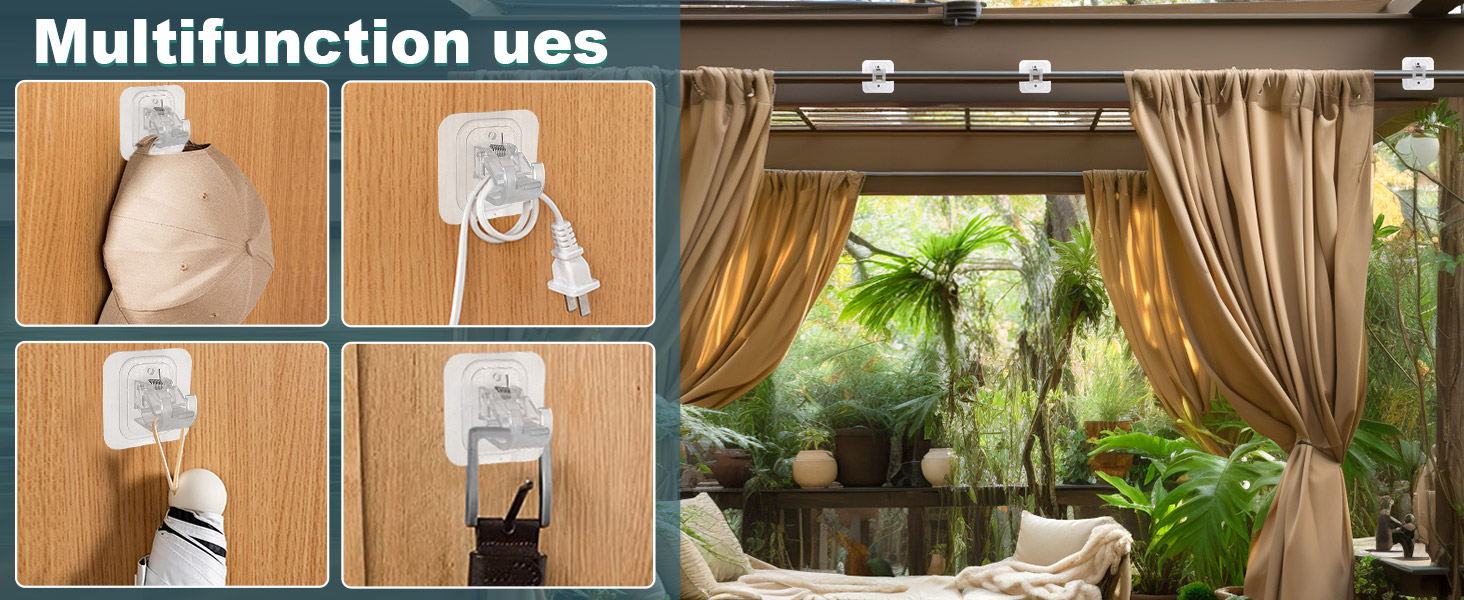 curtain hooks for drapes