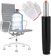 FLKQC Universal Office Chair Gas Lift Cylinder Replacement, 5" Long Stroke Gas Lift, Heavy Duty G...