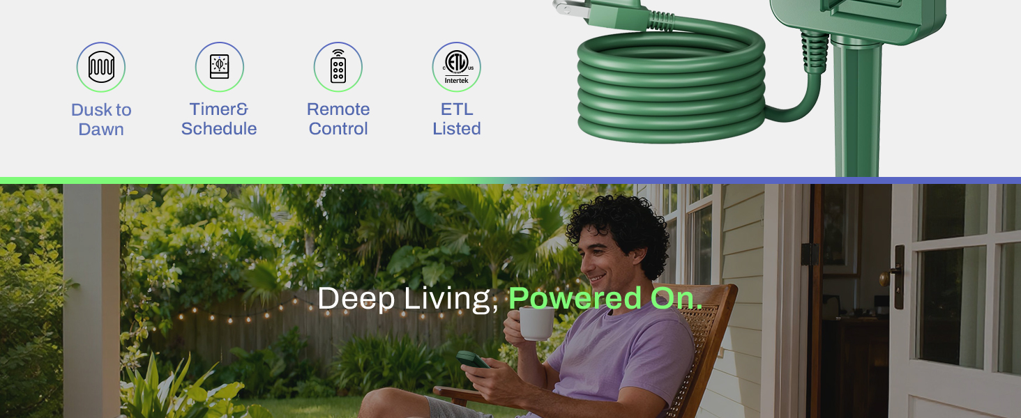 light timer outdoor weatherproof