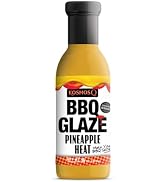 Kosmos Q Pineapple Heat BBQ Glaze - 15.5 Oz Bottle for Sticky & Flavorful Barbecue - Thick BBQ Gl...