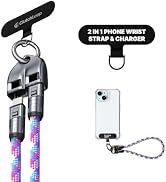 ClutchLoop Cell Phone Lanyard and USB C to USB C Charger for iPhone: Wrist Strap Most iPhone and ...
