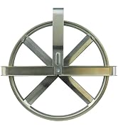 AACGIN Clothesline Pulley 8 Inch Metal Clothes Line Pulley Weather Resistant Nylon Rope Pulley fo...