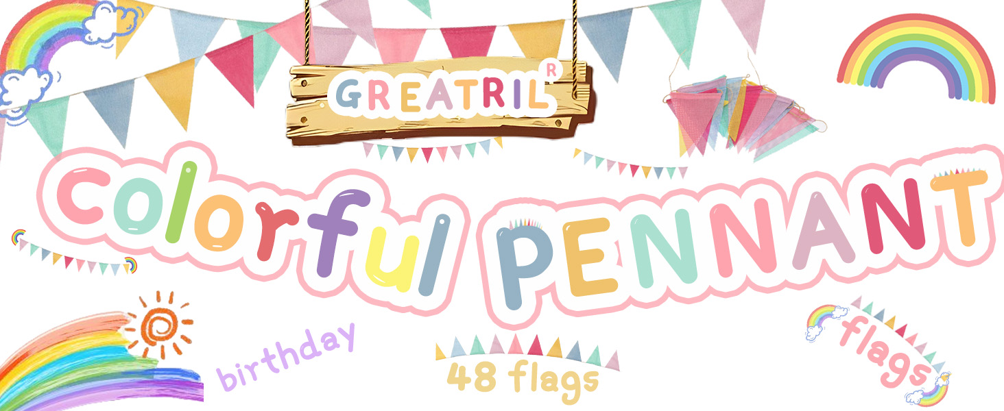 pennant banner flags