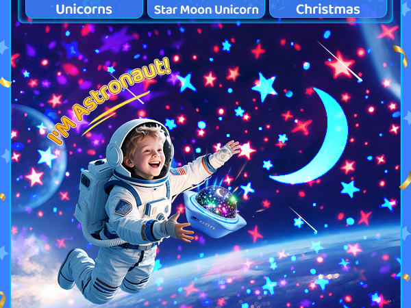 sensory toys glow in the dark stars lights for bedroom night light for kids night light projector