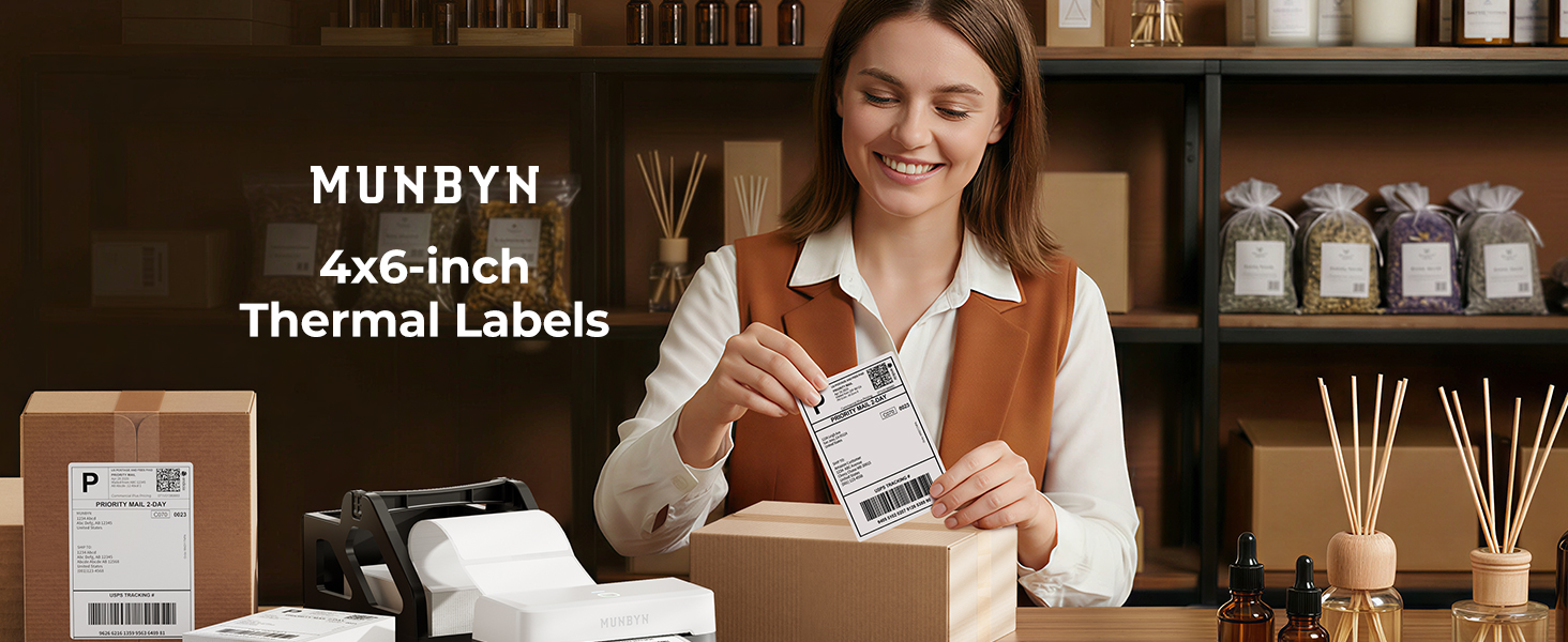 4x6 thermal labels