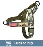 Forestpaw No Pull Dog Harness with Large Handle,Slip on Reflective Vest with Quick Release Buckle...