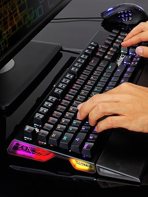 Hands typing on the Pathogen Keyboard