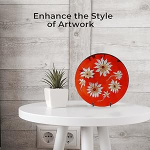 plate holder display stand