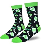 GOLIN Funny Saying Crew Socks, Novelty Gifts for Men Women Teens