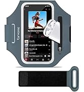 Karvense Phone Holder for Running-Arm Band for Running for iPhone & Samsung Galaxy, Cell Phone Ar...