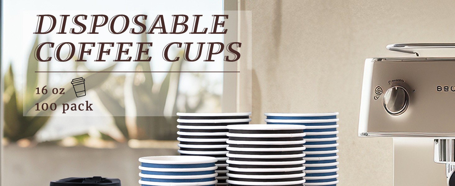 disposable coffee cups with lids