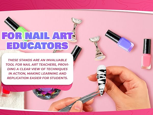 Nail Art Practice Stands