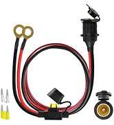 Cigarette Lighter Socket 3FT, 12v/24v Cigarette Lighter Socket 2.5mm²/13AWG, 12V Power Outlet 20A...