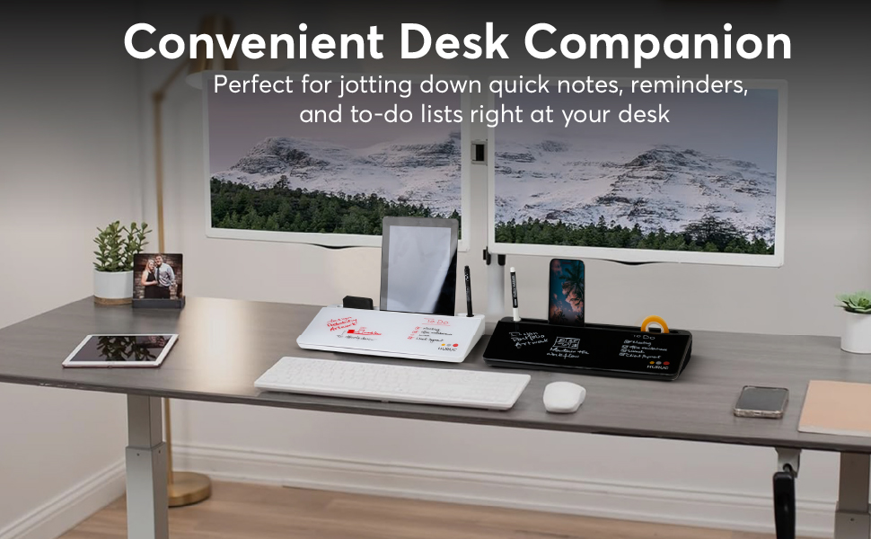 Whiteboard computer boards pad stand writing work home gifts men tools task notebook erasable black