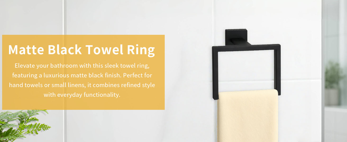 black bathroom accessories