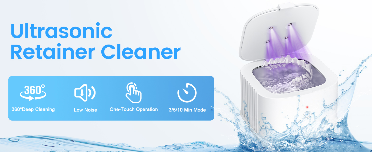 ultrasonic retainer cleaner
