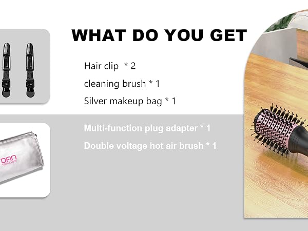 blow dryer brush ,hair dryer brush,dual voltage hair dryer brush