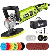 SILVEL Buffer Polisher, 1600W 7 Inch/6 Inch Polisher for Car Detailing, Wax Machine, 7 Variable S...
