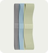 Bala Bands Resistance Bands for Women & Men - Fabric Exercise Bands for Working Out - Wrist, Ankl...