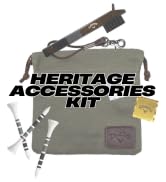 Callaway Heritage Golf Accessories Kit - Features a Premium Club Brush, valuables Pouch, tees and...
