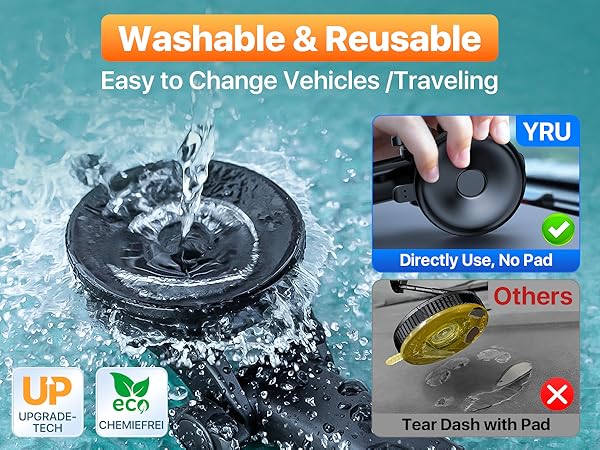 washable and reusable
