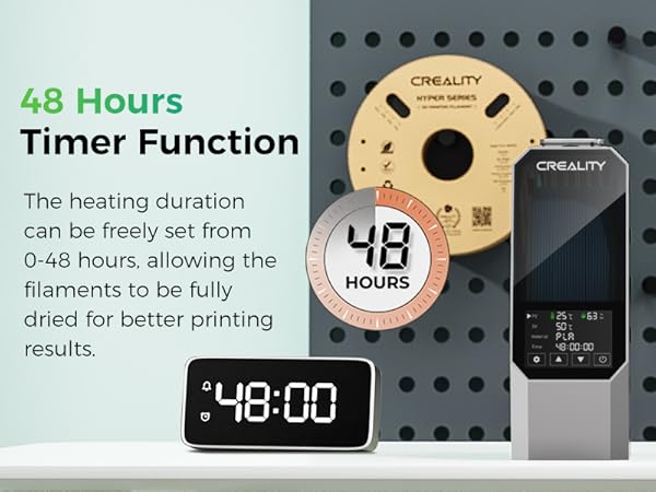 Space Pi Filament Dryer creality filament dryer 3d printer filament dryer with touch screen