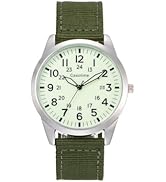 Casotime Tactical Military Watch for Men - Field-Tested Analog Quartz with Luminous Dial, 30M Wat...