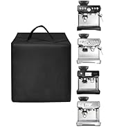 EiiJugaloo Espresso Machine Cover Latte Maker Cover Heavy Duty Heat-Resistant Waterproof Nylon Ca...