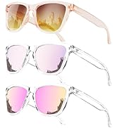 QALLY Sunglasses-women Polarized Sunglasses-womens: Trendy Sun Glasses polarized UV400 Protection...