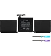 Jalaxbeat A1708 Battery Replacement for MacBook Pro 13 inch A1708(Late 2016, Mid 2017) A2159(2019...
