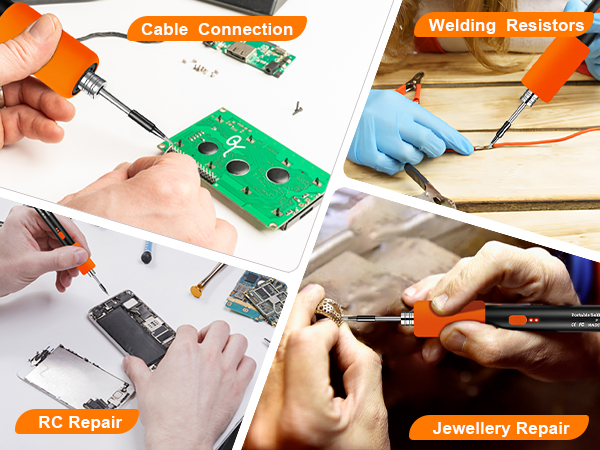 rechargeable soldering iron
