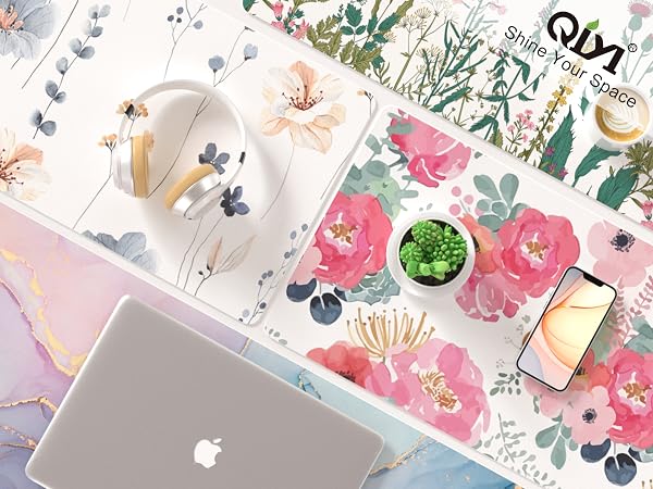 QIYI Large Mouse Pads with Various Colors to Choose