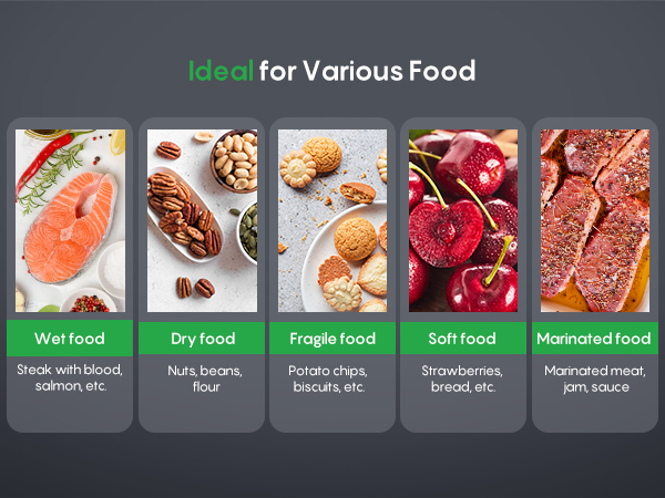 vacuum sealer for various food