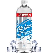 Oh Yuk Ice Machine Cleaner Descaler – Scale & Buildup Remover, Nickel-Safe Ice Maker Cleaning Sol...
