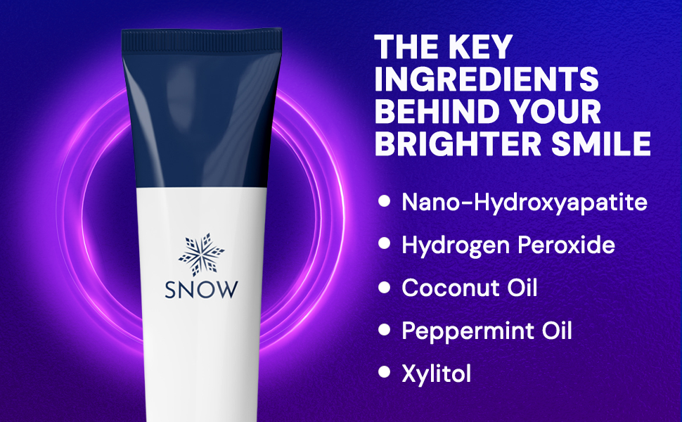 snow core toothpaste