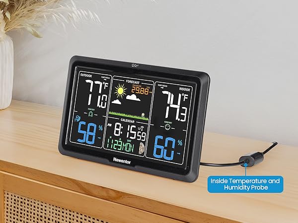 weather stations wireless indoor outdoor multiple sensors