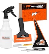 WRAPXPERT Window Tint Kit 14PCS, Car Window Tint Tools Felt Squeegee for Vinyl, Small Squeegee 5 ...