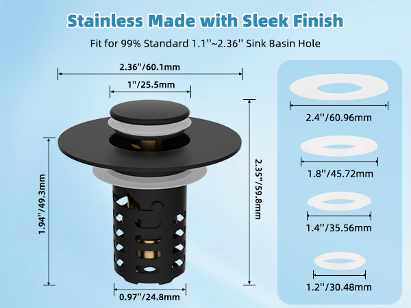 bathroom sink drain