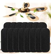 Soleeya 15 Pack Ceiling Fan Air Filters for Blades, Fan Blade Air Purifier Pads, Fan Filters for ...