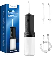 7AM2M Portable Water Flosser Cordless, Water Flosser with 3 Modes and 2 Jet Tips, USB C Rechargea...