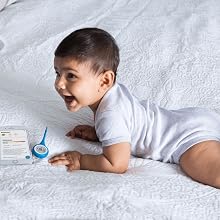 Kinsa's entertaining animations make temperature taking fun.