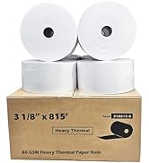 (8 Rolls - 1 Case) 3 1/8